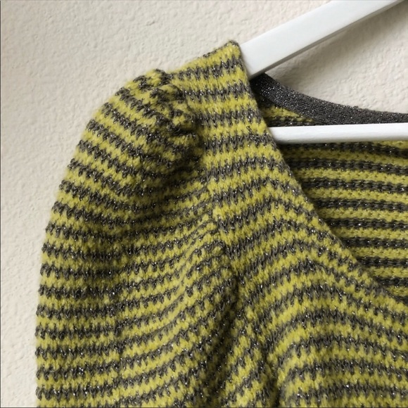 ANTHROPOLOGIE MOTH Striped Cardigan Size M - Picture 3 of 5